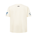 NBA GOLDEN STATE WARRIORS RETRO CLASSIC T-SHIRT À MANCHES COURTES POUR GARÇON JUNIOR (COQUILLE D'ŒUF)