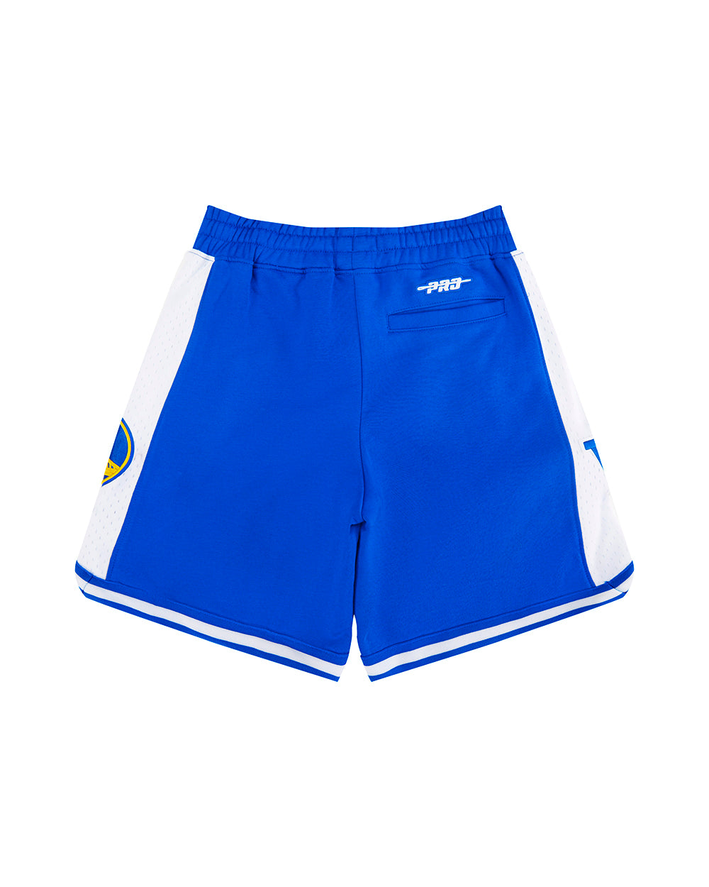NBA GOLDEN STATE WARRIORS CLASSIC BIG BOY'S FLEECE 2.0 SHORT (ROYAL BLUE)
