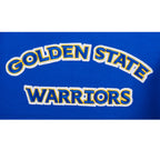 NBA GOLDEN STATE WARRIORS RETRO CLASSIC SHORT EN MOLLETON POUR GARÇON JUNIOR (BLEU ROYAL)