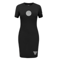 NBA GOLDEN STATE WARRIORS REVERSE FRENCH TERRY ROBE MOULANTE POUR FEMME (NOIR)
