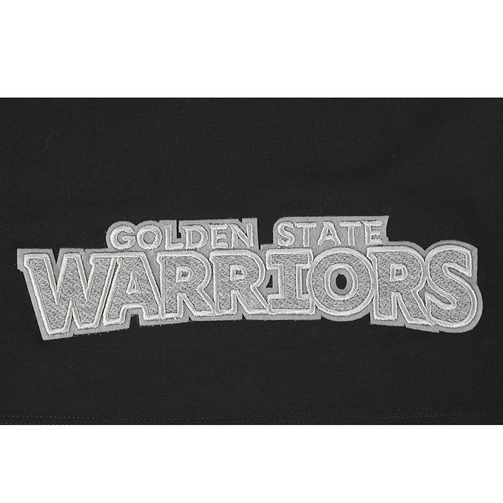 NBA GOLDEN STATE WARRIORS REVERSE FRENCH TERRY ROBE MOULANTE POUR FEMME (NOIR)