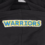 NBA GOLDEN STATE WARRIORS CLASSIC BIG BOY'S FLEECE PULLOVER HOODIE (BLACK)