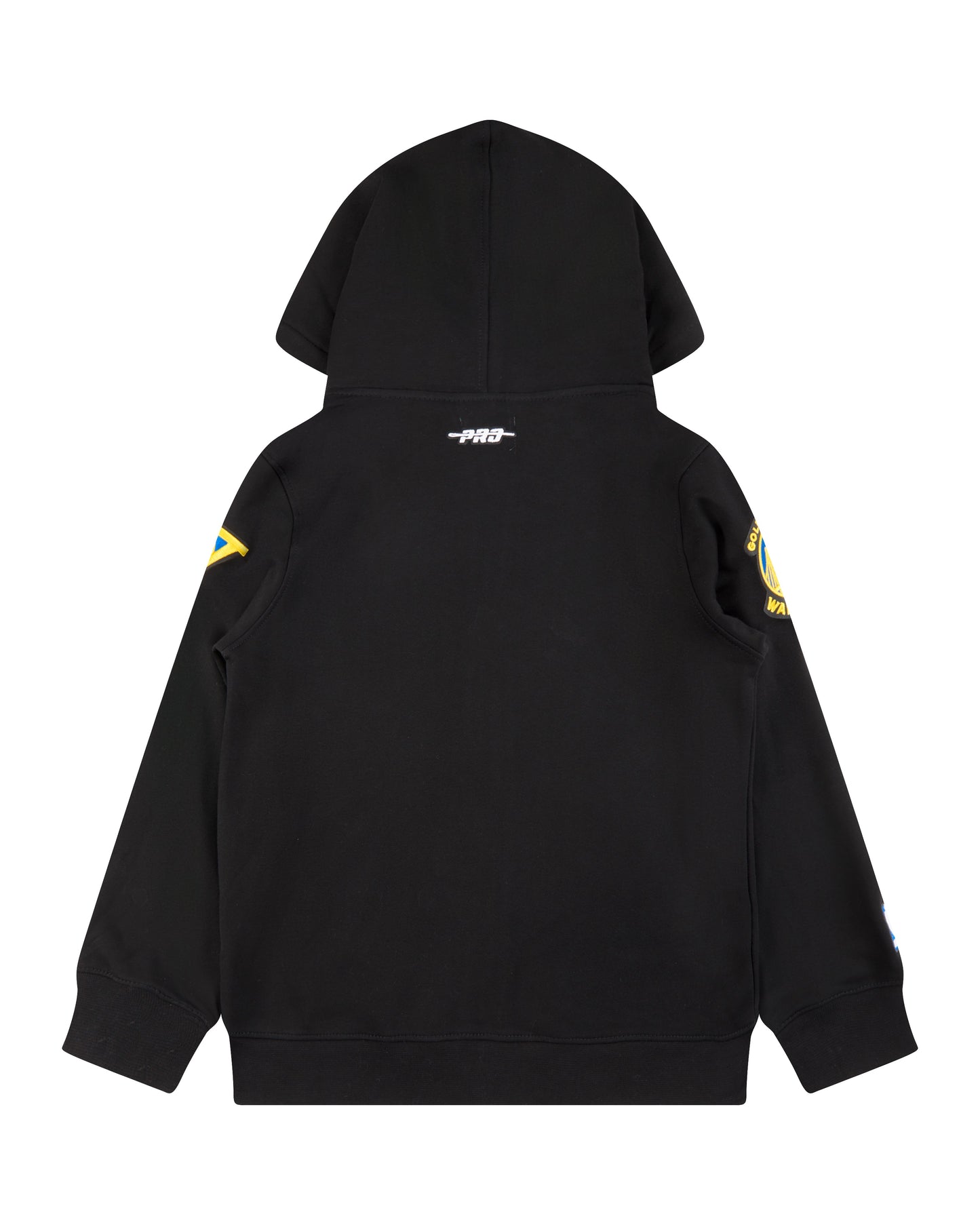 NBA GOLDEN STATE WARRIORS CLASSIC BIG BOYS FLEECE FULL ZIP PULLOVER HOODIE (BLACK)