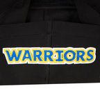 NBA GOLDEN STATE WARRIORS CLASSIC CHANDAIL À CAPUCHON EN MOLLETON À GLISSIÈRE POUR GARÇON JUNIOR (NOIR)