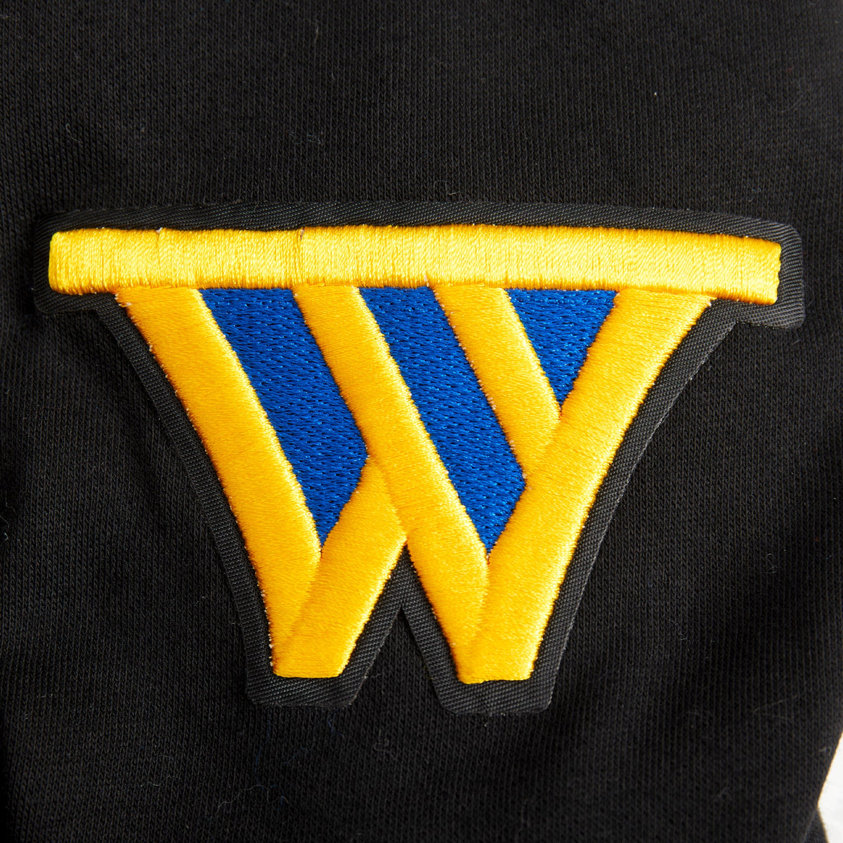 NBA GOLDEN STATE WARRIORS CLASSIC CHANDAIL À CAPUCHON EN MOLLETON À GLISSIÈRE POUR GARÇON JUNIOR (NOIR)