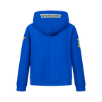 NBA GOLDEN STATE WARRIORS CLASSIC CHANDAIL À CAPUCHON EN MOLLETON À GLISSIÈRE POUR GARÇON JUNIOR (BLEU ROYAL)
