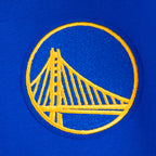 NBA GOLDEN STATE WARRIORS CLASSIC CHANDAIL À CAPUCHON EN MOLLETON À GLISSIÈRE POUR GARÇON JUNIOR (BLEU ROYAL)