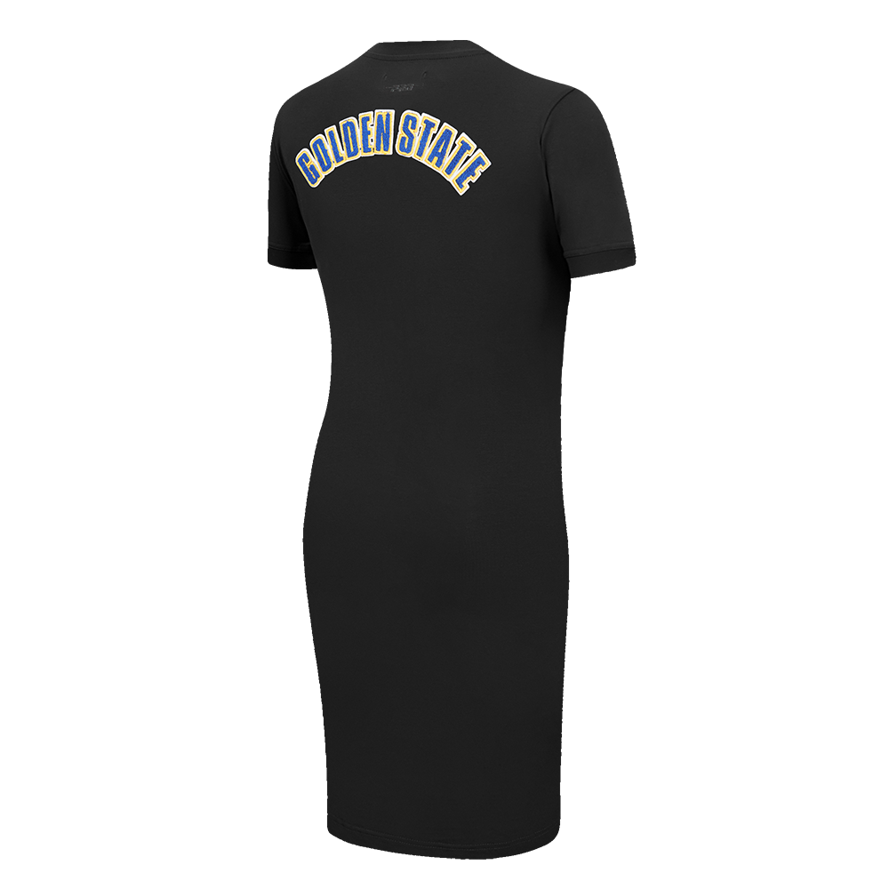 NBA GOLDEN STATE WARRIORS CLASSIC WOMEN'S BODYCON DRESS (BLACK)