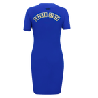NBA GOLDEN STATE WARRIORS CLASSIC ROBE MOULANTE POUR FEMME (BLEU ROYAL)