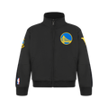 NBA GOLDEN STATE WARRIORS CLASSIC VESTE D'ENTRAÎNEMENT POUR GARÇON JUNIOR (NOIR)