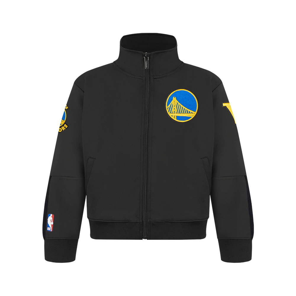 NBA GOLDEN STATE WARRIORS CLASSIC VESTE D'ENTRAÎNEMENT POUR GARÇON JUNIOR (NOIR)