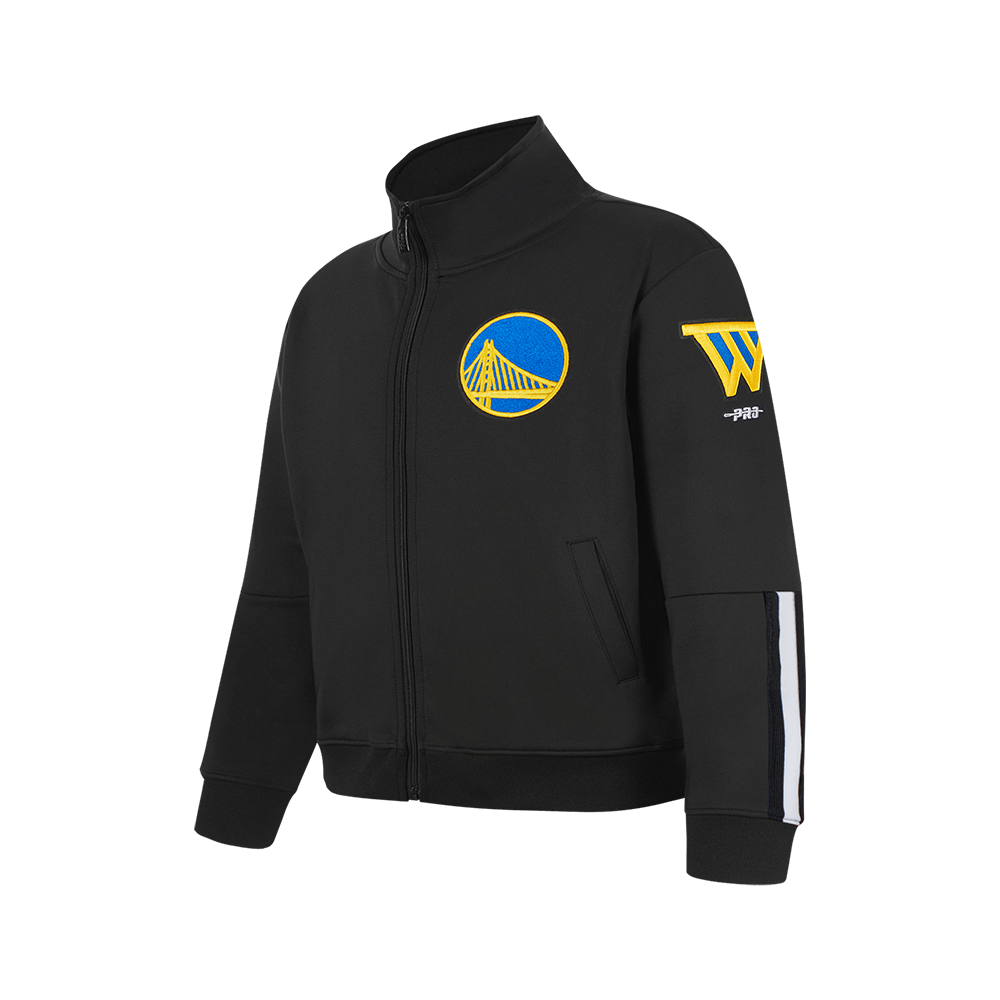 NBA GOLDEN STATE WARRIORS CLASSIC VESTE D'ENTRAÎNEMENT POUR GARÇON JUNIOR (NOIR)