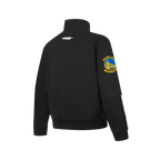 NBA GOLDEN STATE WARRIORS CLASSIC VESTE D'ENTRAÎNEMENT POUR GARÇON JUNIOR (NOIR)