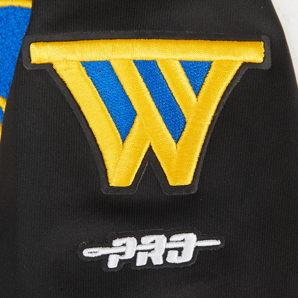 NBA GOLDEN STATE WARRIORS CLASSIC VESTE D'ENTRAÎNEMENT POUR GARÇON JUNIOR (NOIR)