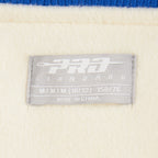 NBA GOLDEN STATE WARRIORS CLASSIC STUDIO BLOUSON COLLÉGIAL POUR GARÇON JUNIOR (COQUILLE D'ŒUF/BLEU ROYAL)