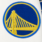 NBA GOLDEN STATE WARRIORS CLASSIC STUDIO BLOUSON COLLÉGIAL POUR GARÇON JUNIOR (BLEU ROYAL/BLANC)