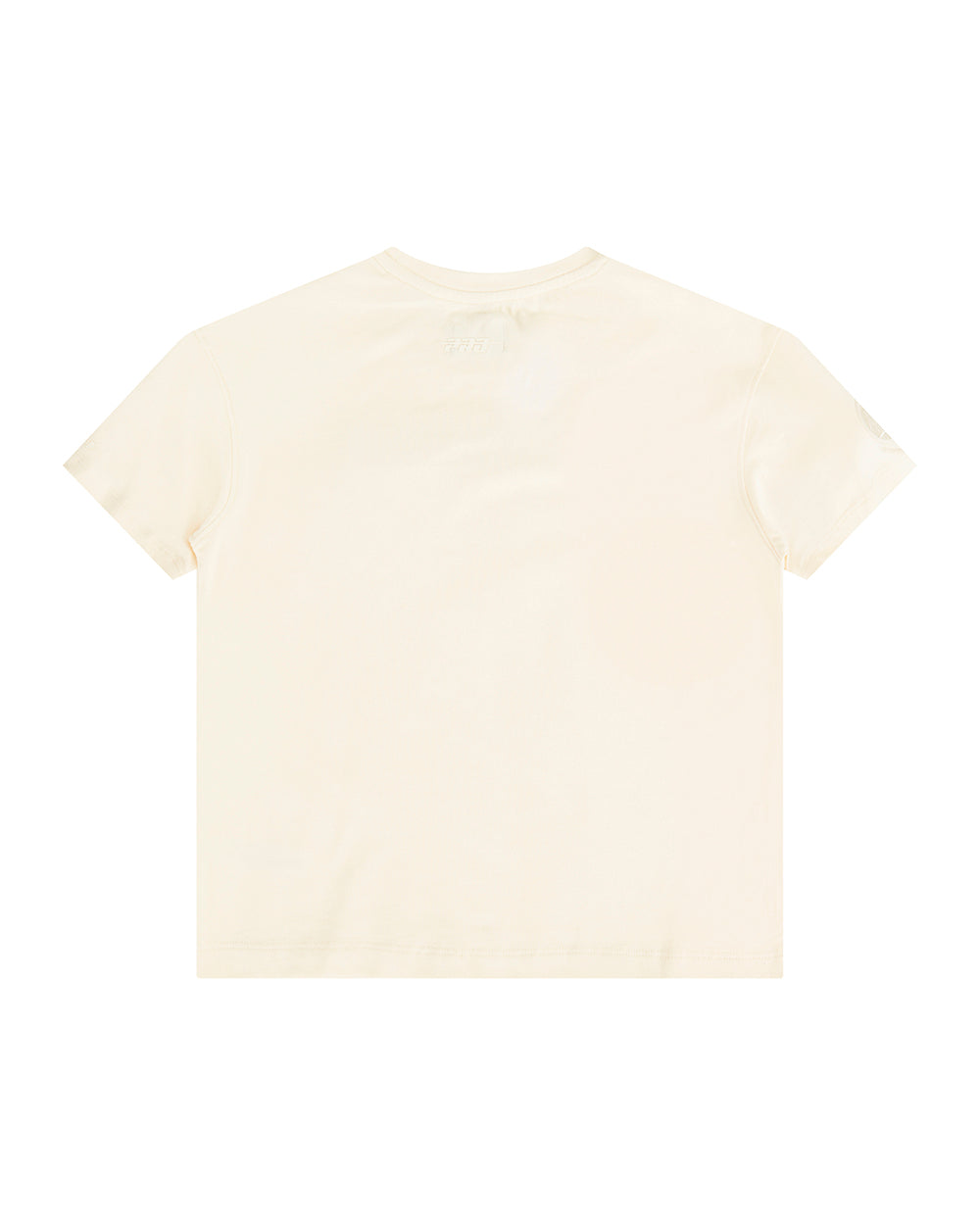 NBA GOLDEN STATE WARRIORS NEUTRAL BIG GIRLS SHORT SLEEVE BOXY TEE (EGGSHELL)