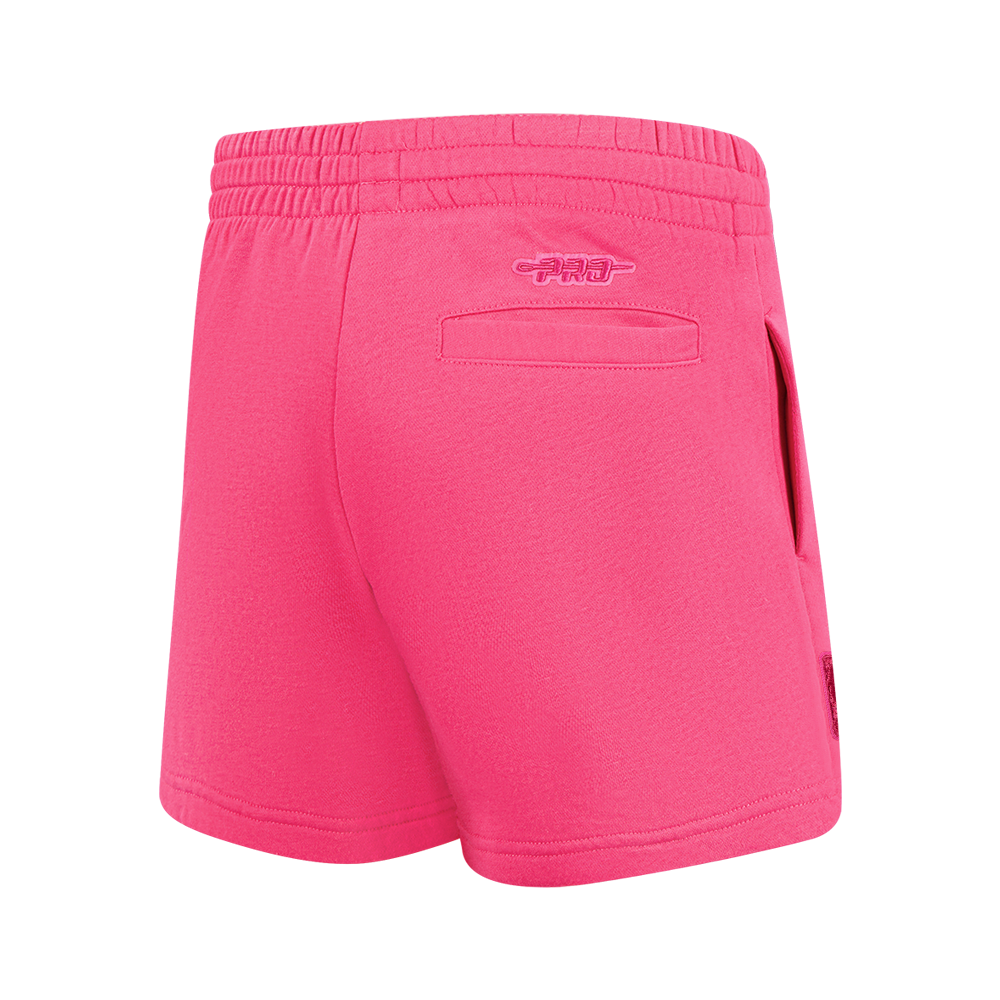 NBA GOLDEN STATE WARRIORS SHORT TRIPLE ROSE EN MOLLETON POUR FILLE JUNIOR (VIOLET BETTERAVE)