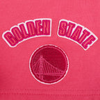 NBA GOLDEN STATE WARRIORS SHORT TRIPLE ROSE EN MOLLETON POUR FILLE JUNIOR (VIOLET BETTERAVE)