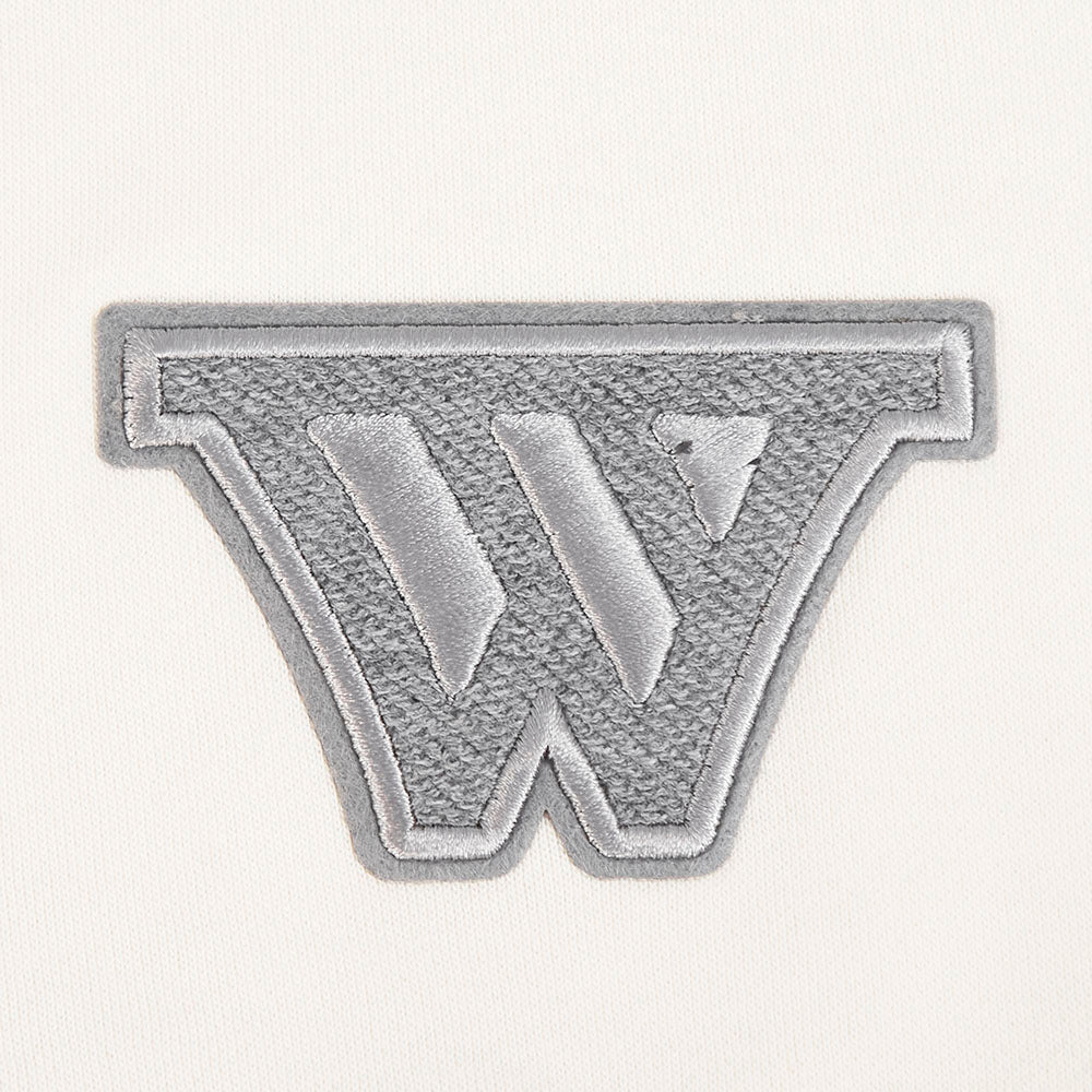 NBA GOLDEN STATE WARRIORS REVERSE FRENCH TERRY CHANDAIL À COL ROND EN MOLLETON POUR FEMME (COQUILLE D'ŒUF)