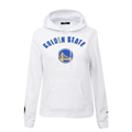 NBA GOLDEN STATE WARRIORS CLASSIC WOMEN'S PULLOVER HOODIE (WHITE)