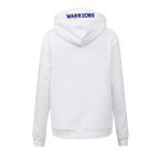 NBA GOLDEN STATE WARRIORS CLASSIC WOMEN'S PULLOVER HOODIE (WHITE)