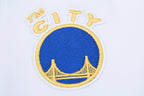 NBA GOLDEN STATE WARRIORS CLASSIC WOMEN'S PULLOVER HOODIE (WHITE)