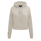 NBA GOLDEN STATE WARRIORS NEUTRAL CHANDAIL À CAPUCHON COURT POUR FEMME (TAUPE)
