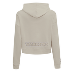 NBA GOLDEN STATE WARRIORS NEUTRAL CHANDAIL À CAPUCHON COURT POUR FEMME (TAUPE)