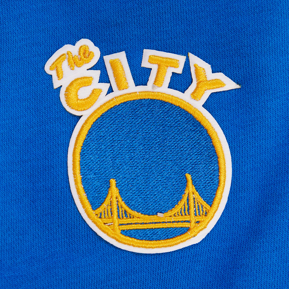 NBA GOLDEN STATE WARRIORS CLASSIC PANTALON OUATÉ POUR FEMME (BLEU ROYAL)