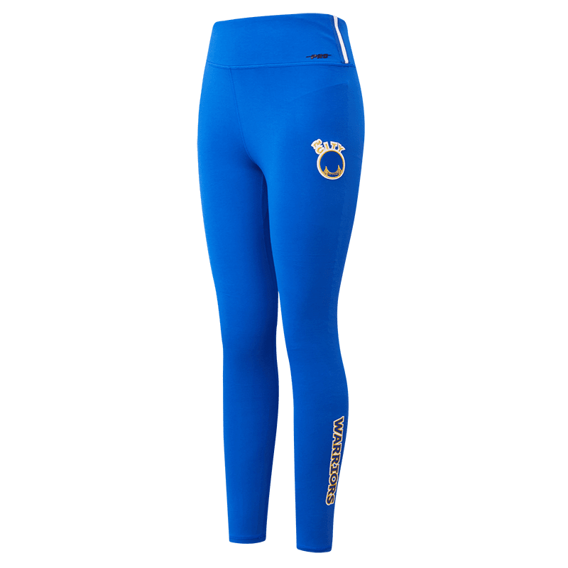 NBA GOLDEN STATE WARRIORS CLASSIC WOMEN'S JERSEY LEGGING (ROYAL BLUE)