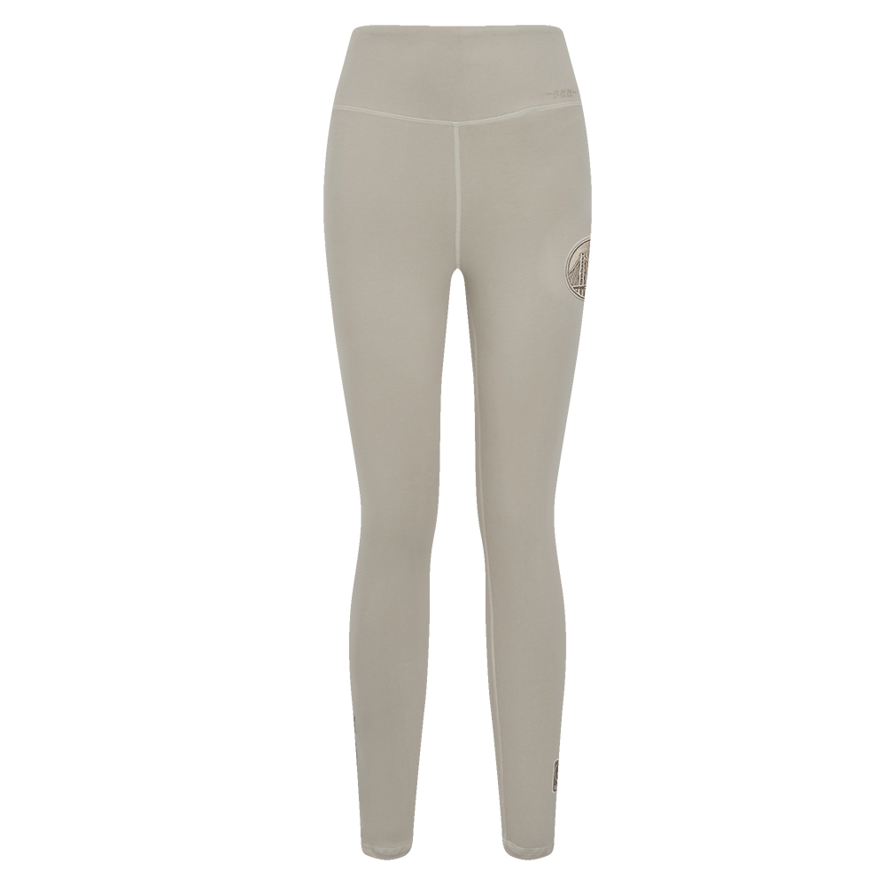 NBA GOLDEN STATE WARRIORS NEUTRAL WOMEN'S JERSEY LEGGING (TAUPE)