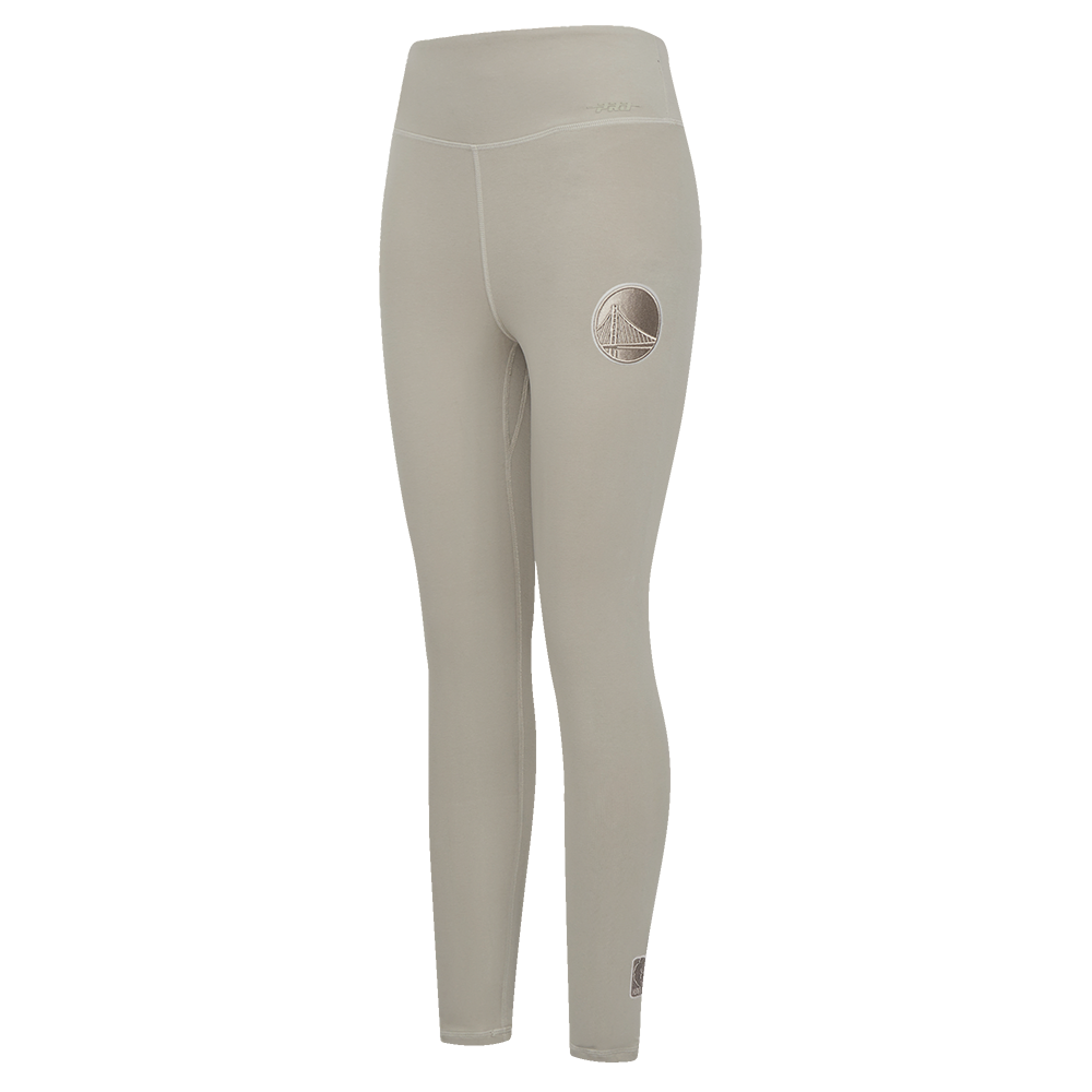 NBA GOLDEN STATE WARRIORS NEUTRAL WOMEN'S JERSEY LEGGING (TAUPE)