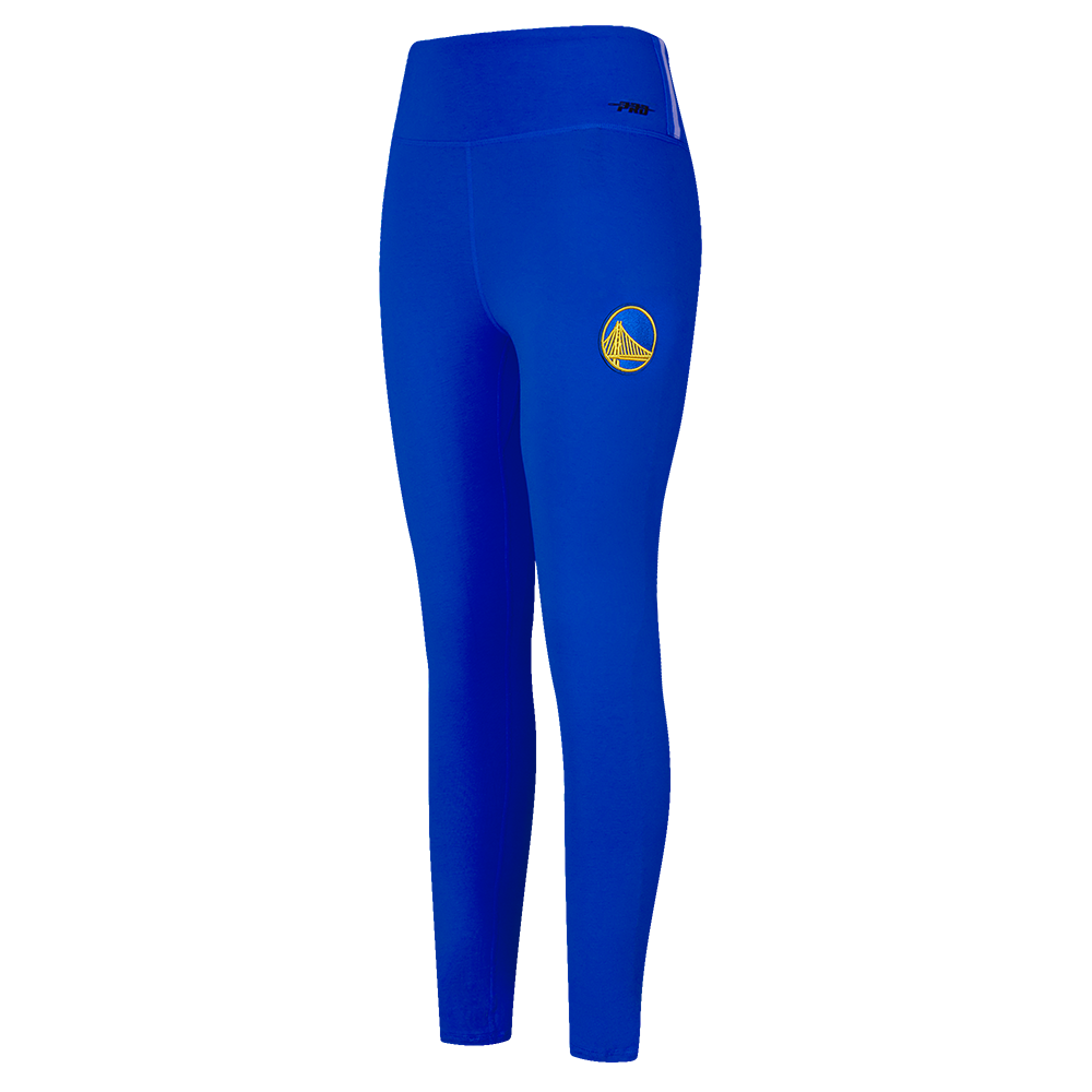 NBA GOLDEN STATE WARRIORS RETRO CLASSIC WOMEN'S JERSEY LEGGING (ROYAL BLUE)