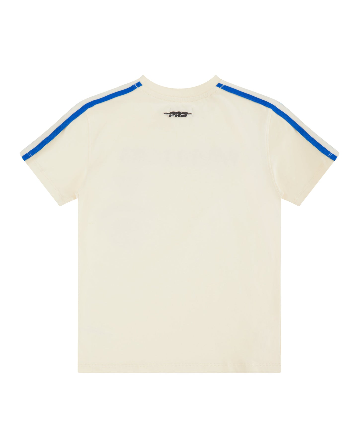 NBA GOLDEN STATE WARRIORS RETRO CLASSIC LITTLE BOYS SHORT SLEEVE TAPING TEE (EGGSHELL/ROYAL BLUE)