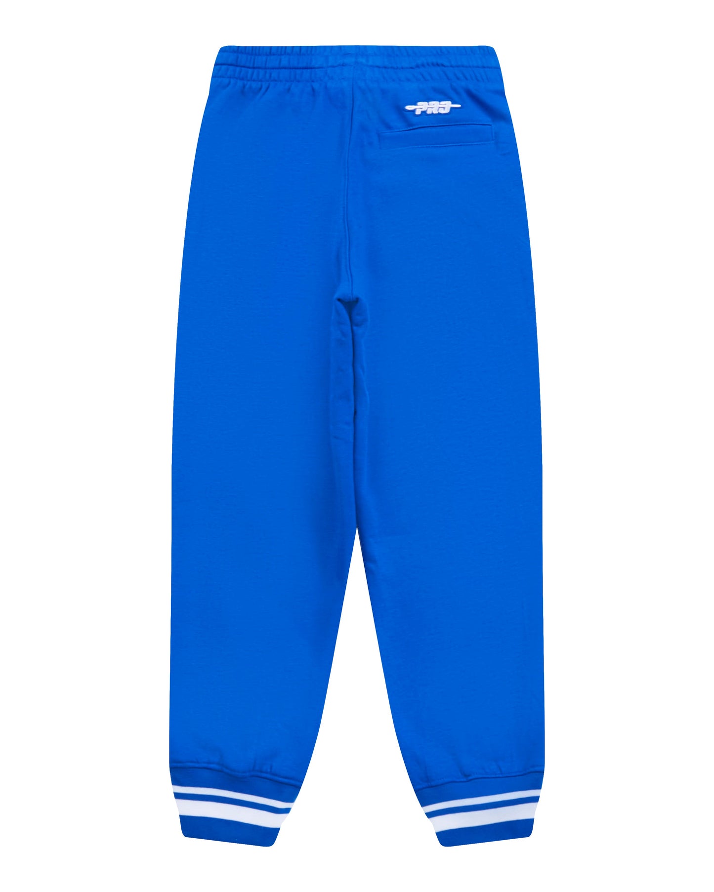NBA GOLDEN STATE WARRIORS RETRO CLASSIC LITTLE BOYS RIB FLEECE SWEATPANT (ROYAL BLUE)