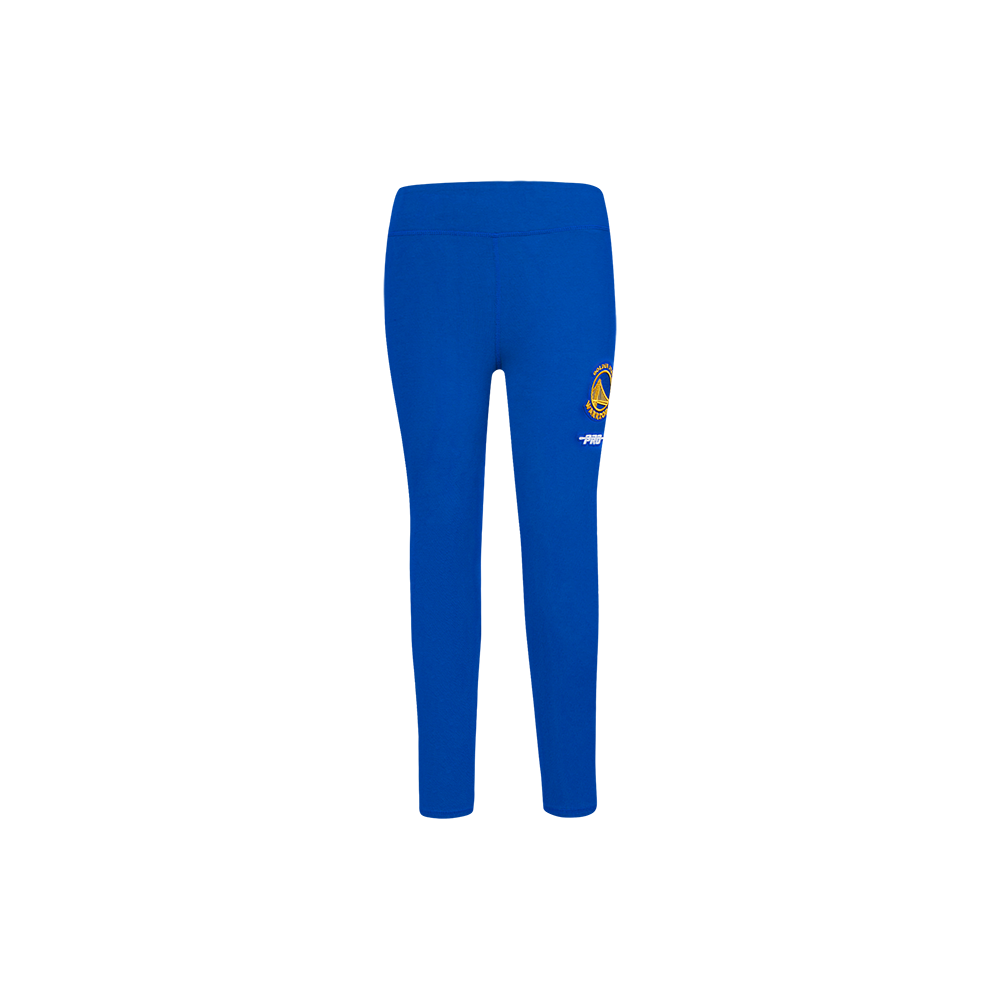 NBA GOLDEN STATE WARRIORS CLASSIC LITTLE GIRL'S LEGGING (ROYAL BLUE)