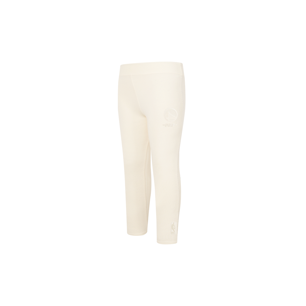 NBA GOLDEN STATE WARRIORS NEUTRAL TODDLER GIRL'S LEGGING (EGGSHELL)