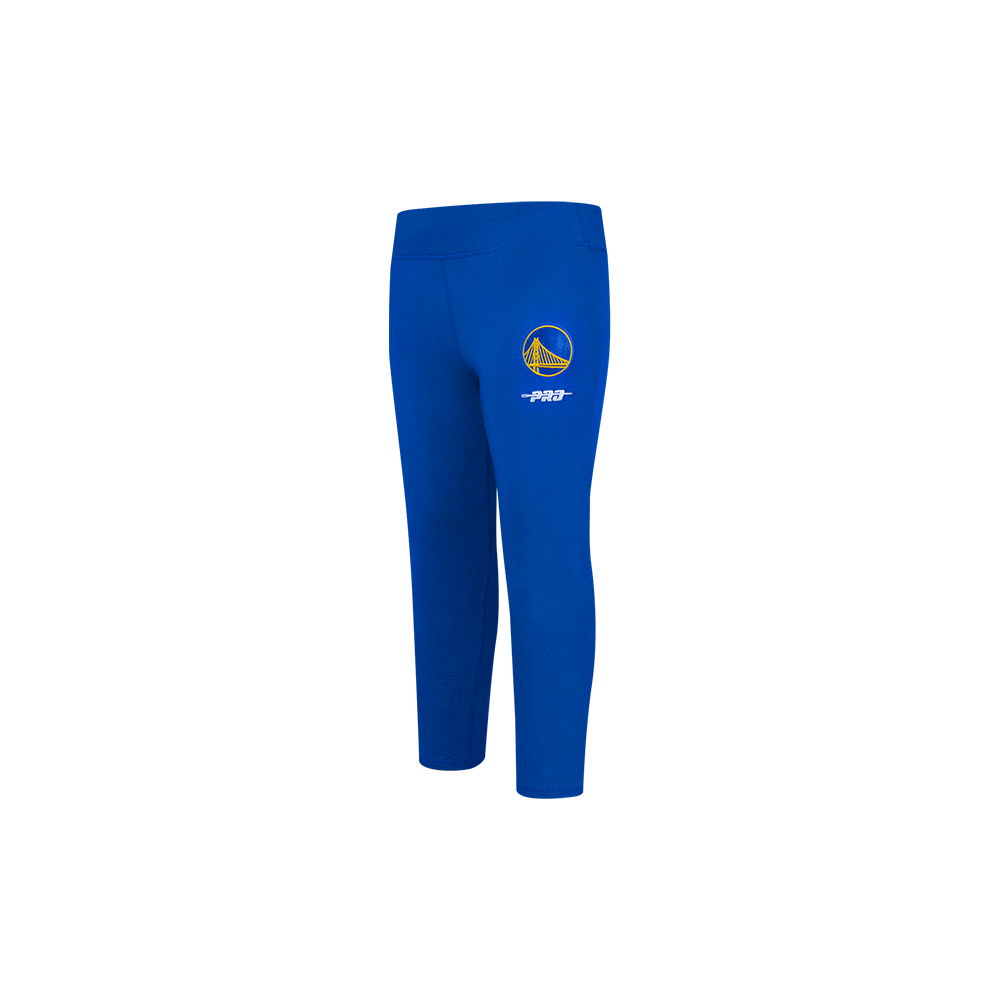 NBA GOLDEN STATE WARRIORS RETRO CLASSIC TODDLER GIRL'S LEGGING (ROYAL BLUE)