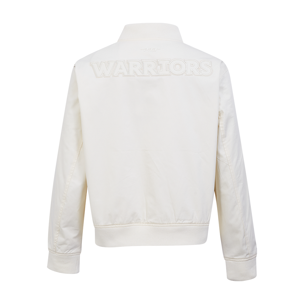 NBA GOLDEN STATE WARRIORS NEUTRAL BLOUSON EN SERGÉ POUR FEMME (COQUILLE D'ŒUF)
