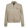 NBA GOLDEN STATE WARRIORS NEUTRAL BLOUSON EN SERGÉ POUR FEMME (TAUPE)