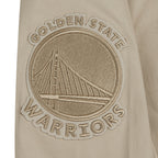 NBA GOLDEN STATE WARRIORS NEUTRAL BLOUSON EN SERGÉ POUR FEMME (TAUPE)