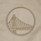 NBA GOLDEN STATE WARRIORS NEUTRAL BLOUSON EN SERGÉ POUR FEMME (TAUPE)