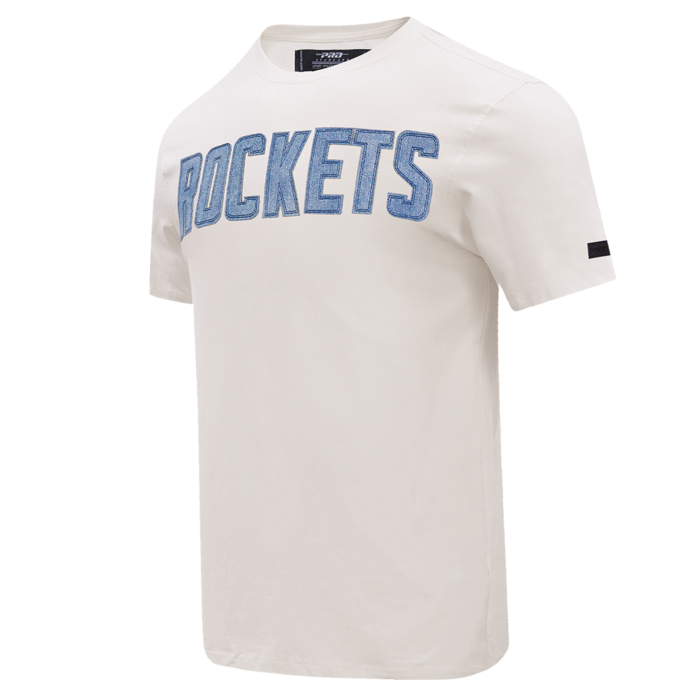 NBA HOUSTON ROCKETS VARSITY BLUES MEN'S TEE (LINEN)