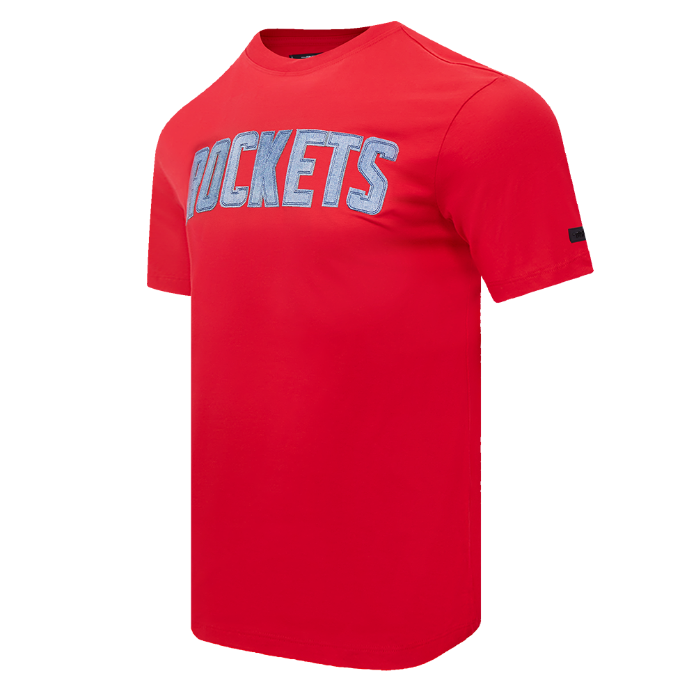 NBA HOUSTON ROCKETS VARSITY BLUES MEN'S TEE (RED)