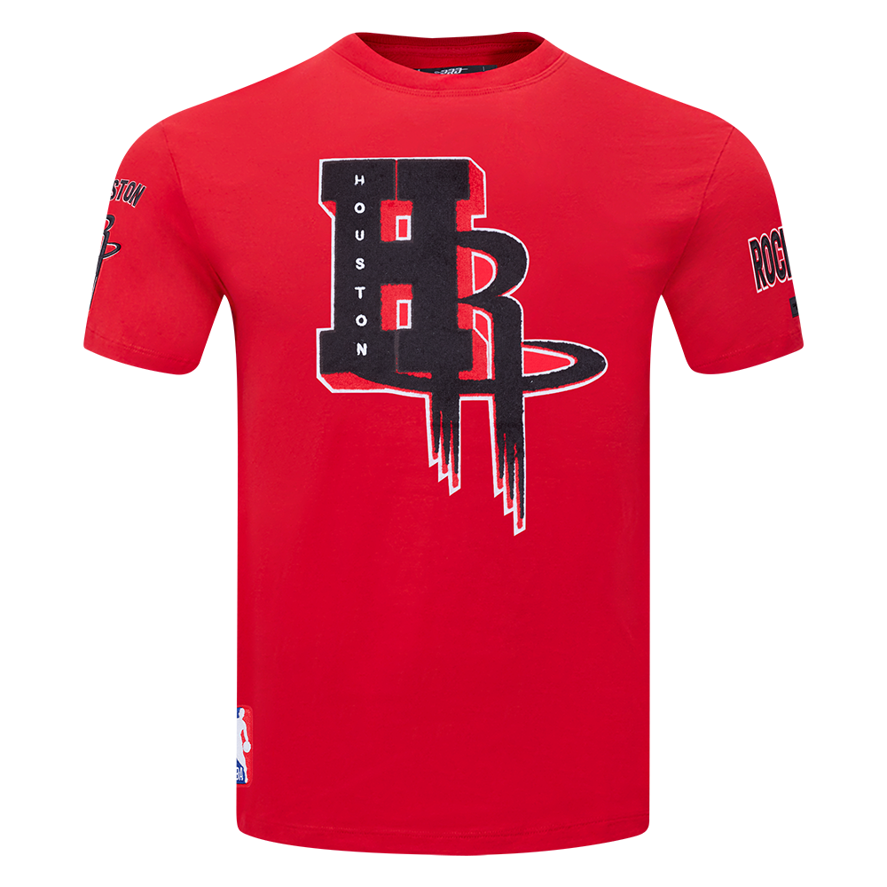 NBA HOUSTON ROCKETS MASHUP MEN'S TEE (RED)