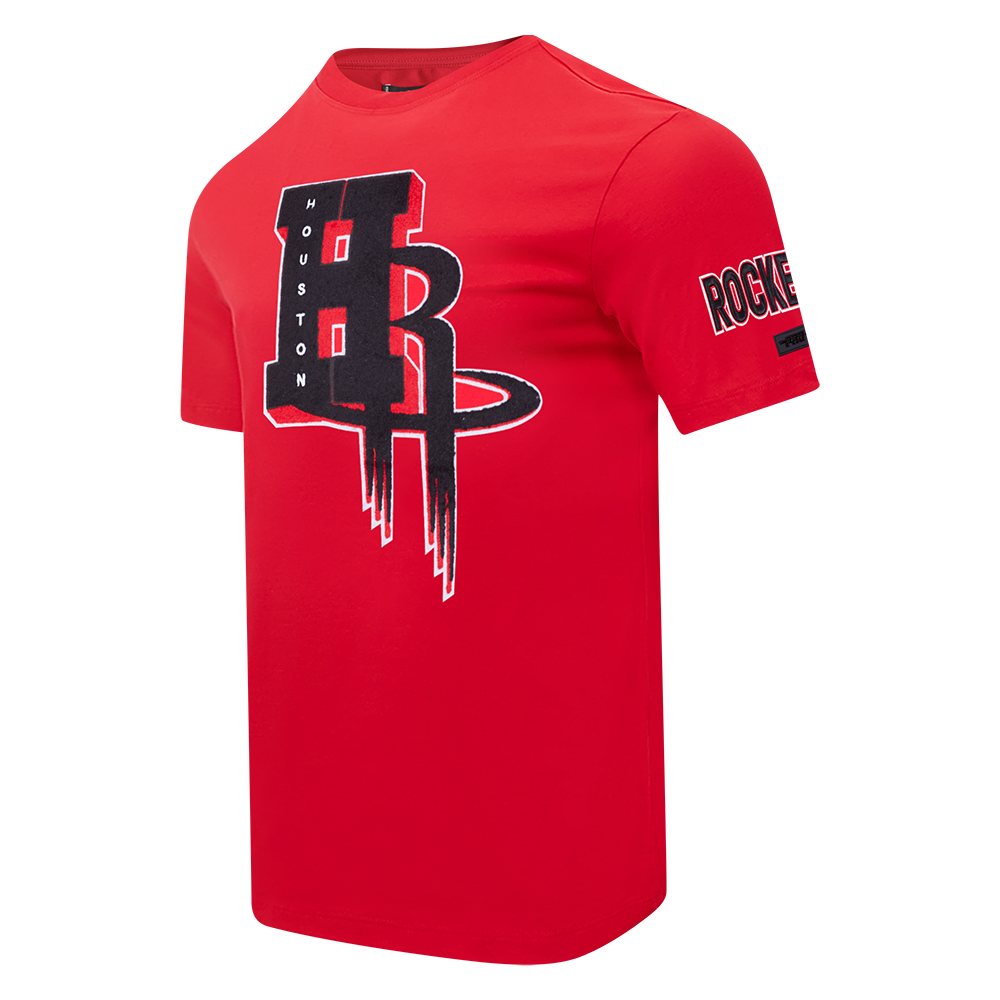 NBA HOUSTON ROCKETS MASHUP MEN'S TEE (RED)