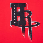NBA HOUSTON ROCKETS MASHUP MEN'S TEE (RED)