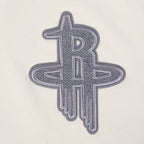NBA HOUSTON ROCKETS REVERSE FRENCH TERRY T-SHIRT EN JERSEY DE COTON À ÉPAULES TOMBANTES POUR HOMME (COQUILLE D'ŒUF)