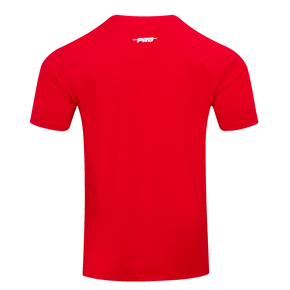 NBA HOUSTON ROCKETS RETRO CLASSIC T-SHIRT À RAYURES POUR HOMME (ROUGE/NOIR)